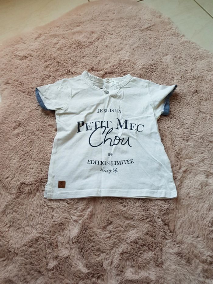Tee shirt garçon 12 mois