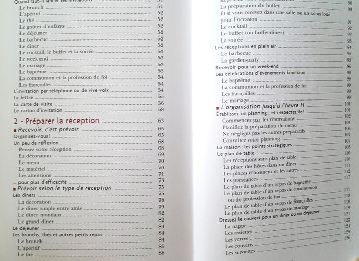 évelyne pagès - Savoir recevoir aujourd'hui + recettes - photo numéro 8