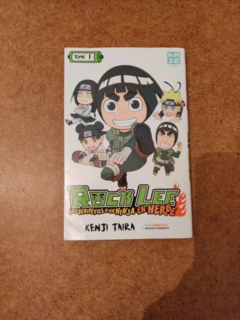 Mangas Rock Lee volume 1