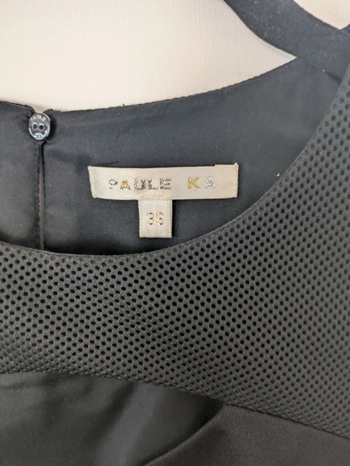Robe fourreau ouverture décolleté Paule Ka - photo numéro 4