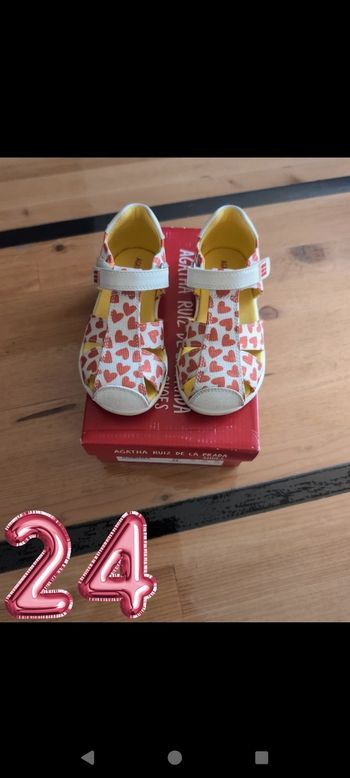 Sandales fille pointure 24