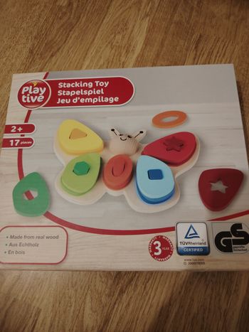 Jeu d'empilage papillon 