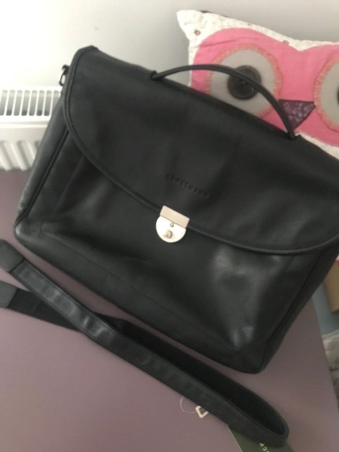 Porte documents cuir Longchamp - photo numéro 9