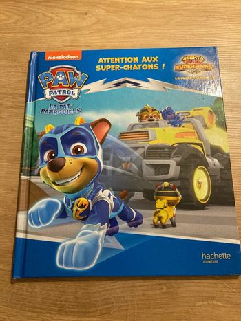 Livre pas patrol attention super chaton
