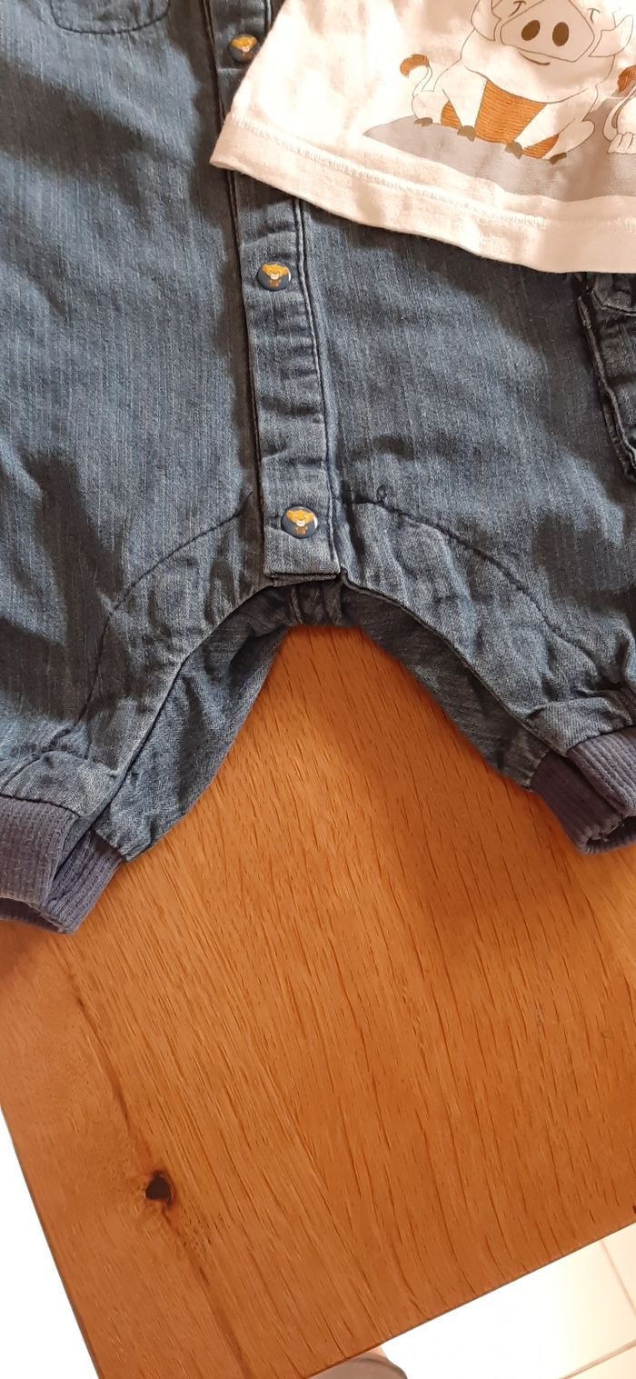 Ensemble salopette "Le Roi Lion" - photo numéro 4