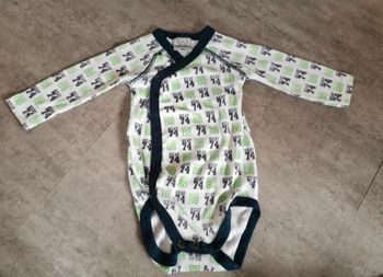 Body à manches longues bébé garçon 6 mois