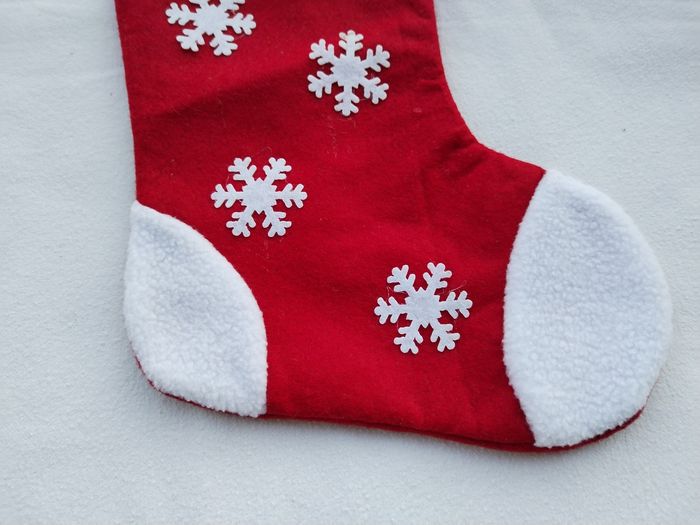 Botte de Noël Botte en feutrine - photo numéro 3