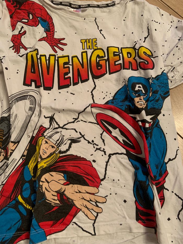 T shirt avengers 10 ans - photo numéro 2