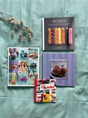 Lot livres pâtisserie