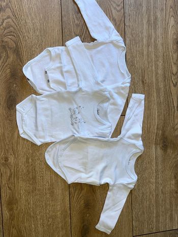 Lot de 3 bodys 3 mois