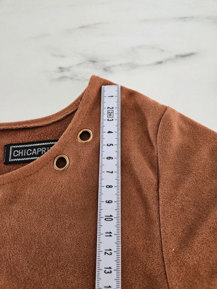 Chicaprie robe marron 14 ans - photo numéro 7