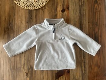 Sweat gris – 9 mois – Tex Baby