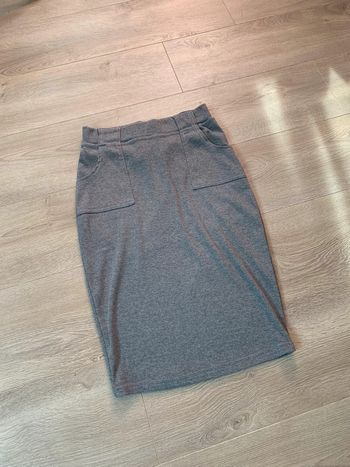 Jupe tailleur / jupe crayon grise taille s