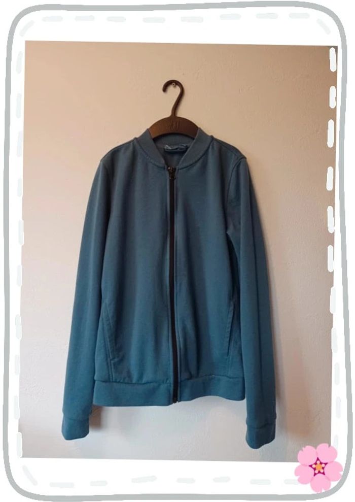 Veste bleu zippé Crivit 14 ans