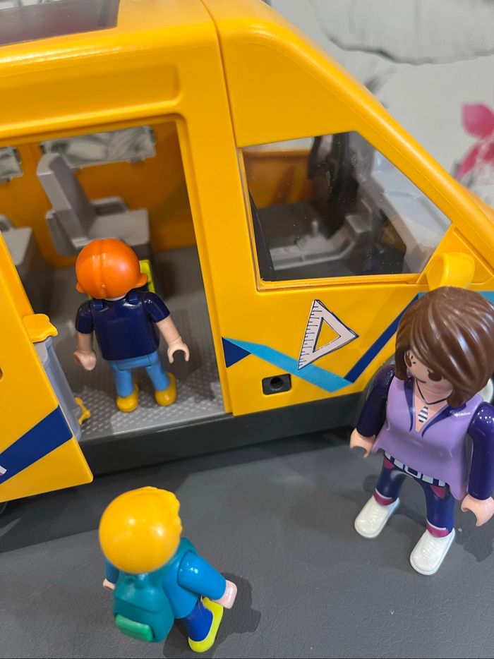 Playmobil bus école complet - photo numéro 4