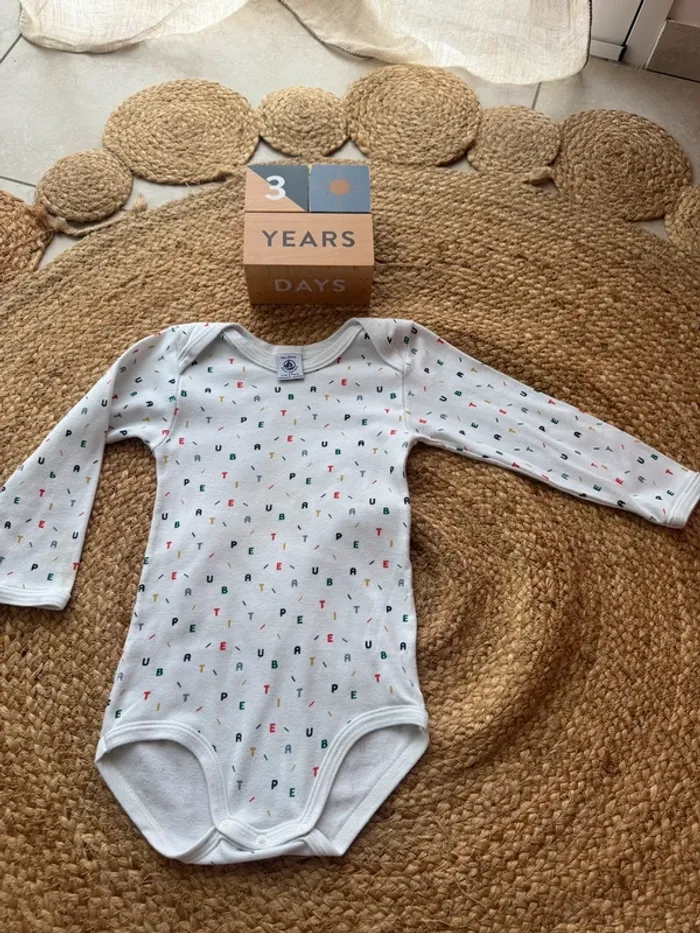 Body Petit Bateau 36 mois - photo numéro 4