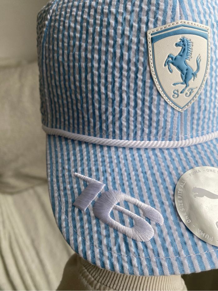 Casquette Charles Leclerc x Ferrari - photo numéro 4