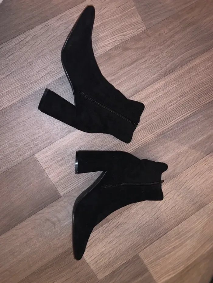 Bottines à talons noir - photo numéro 2