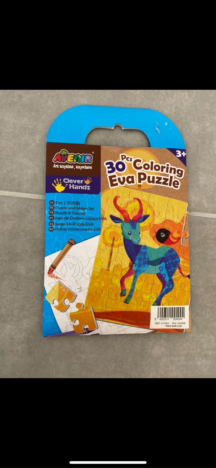 Puzzle à colorier - photo numéro 2