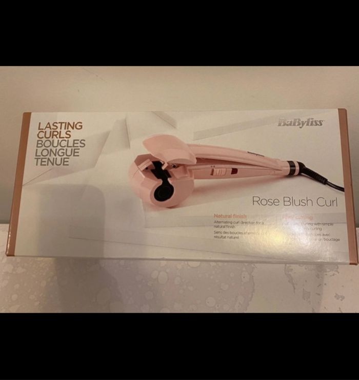 Boucleur rose blush curl neuf babyliss - photo numéro 4