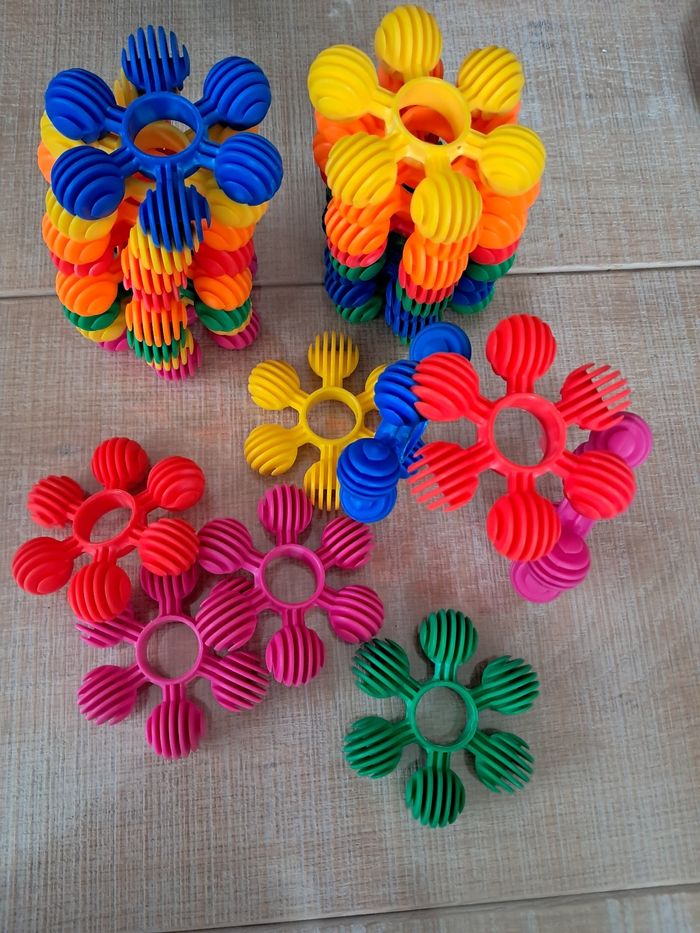 Jouet - BSM - Tube Rings 24 pièces - Multicolore - A partir de 24 mois - photo numéro 3