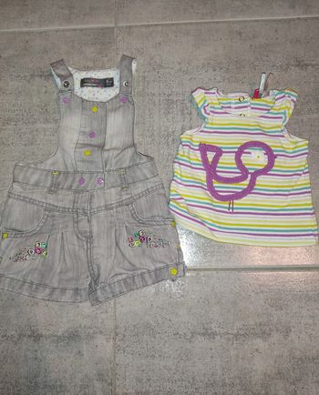 Ensemble 2 pièces short 6 mois