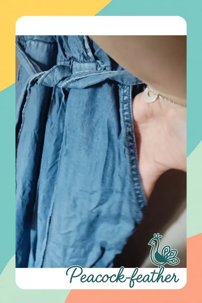Combi pantalon jean camaïeu 42 - photo numéro 3