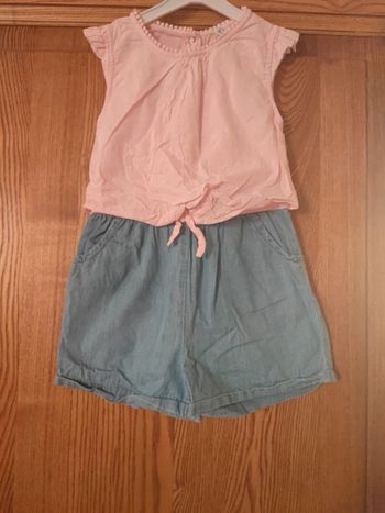 Combi short taille 24 mois
