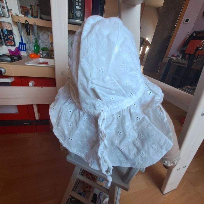 Chapeau avec protège nuque taille50/51 #pusblu - photo numéro 3
