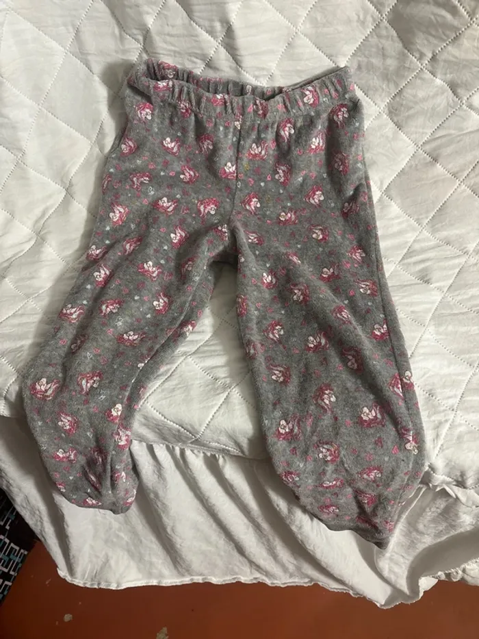 Pantalon de pyjama licorne taille 5ans marque in extenso
