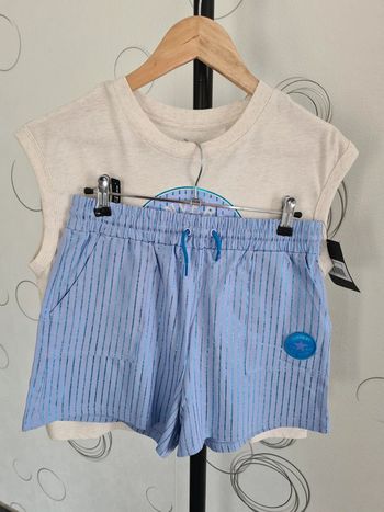 Ensemble short + Tee-shirt converse