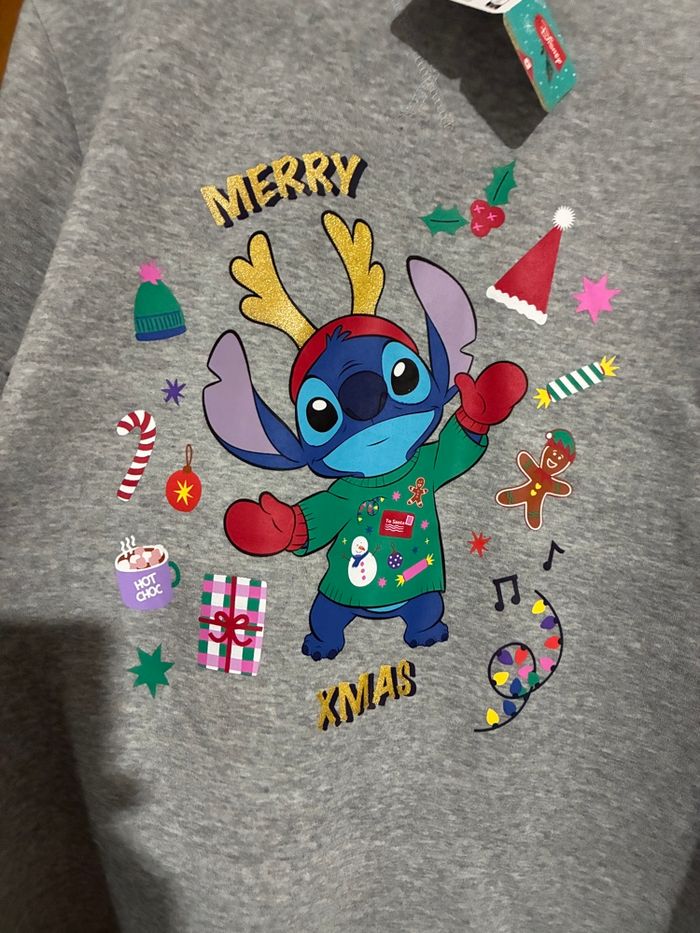 Sweat-shirt stitch Noël - photo numéro 4