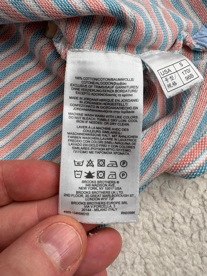 Polo US Brooks Brothers | Multicolore | Taille S - photo numéro 6