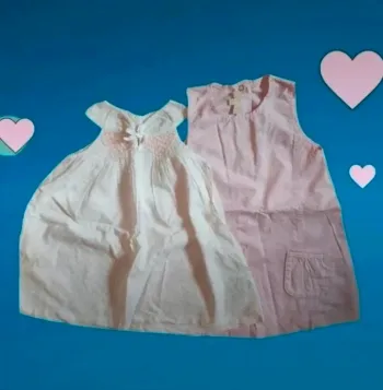 Robes à bretelles 18 mois