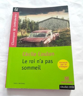Le roi n'a pas sommeil Cécile Coulon