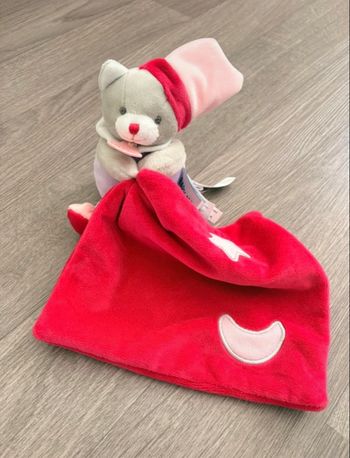 Doudou luminescent BabyNat rose NEUF - BN0137
