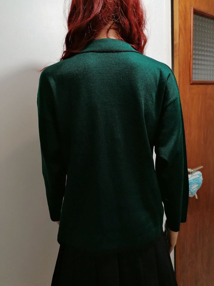 Pull vert - photo numéro 3