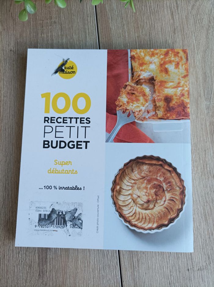 Livre cuisine 100 recettes Petit Budjet - photo numéro 3