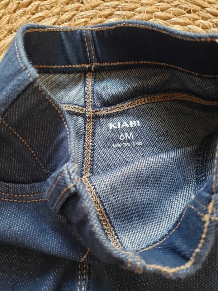 Jeans/ jegging 6 mois - photo numéro 2