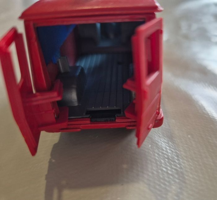 Miniature Solido n°2120 peugeot J9 camion pompier fourgon électro ventilateur toner gam - photo numéro 5