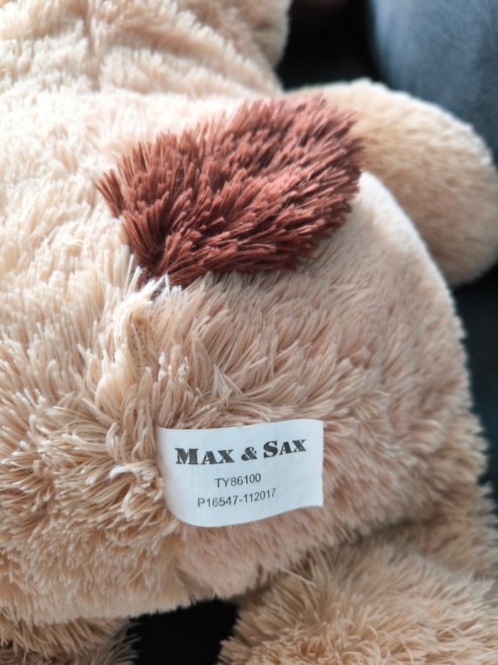 Peluche chien 90 cm - photo numéro 4