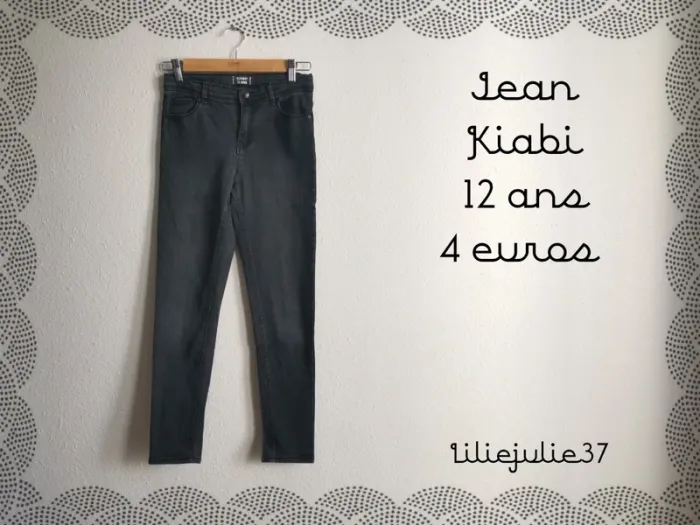 Jean Kiabi 12 ans