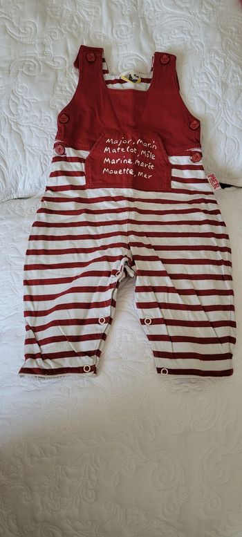 Combinaison rayée Sergent Major