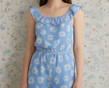Jolie combi short été légère neuve étiquette 140cm