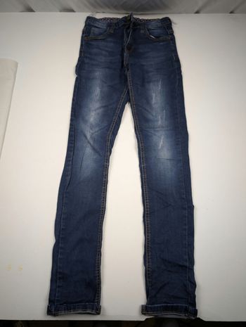 Jean slim bleu délavé - Fille 164 cm (13-14 ans) - Très bon état