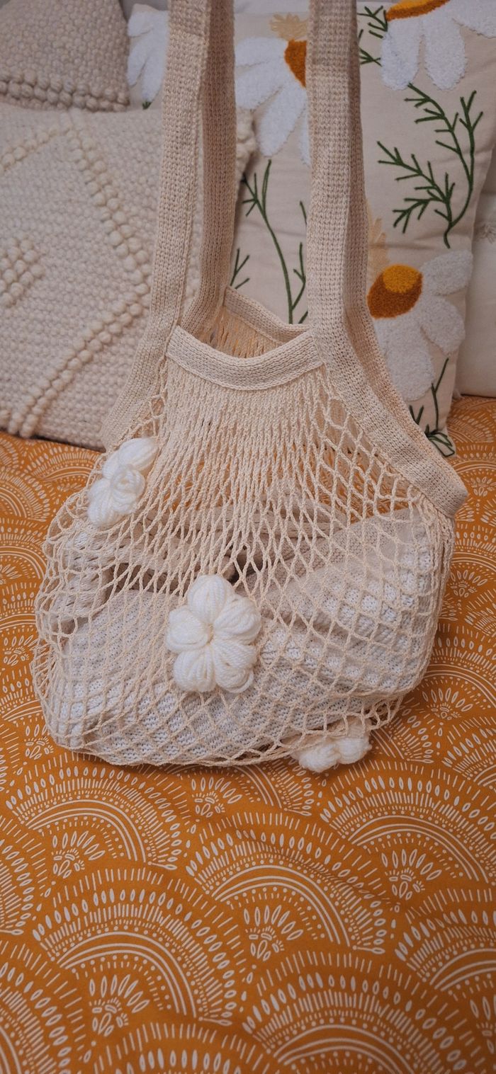 Sac/filet en 100% coton - photo numéro 2