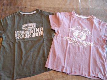 Tee shirt manches courtes + 1 offert