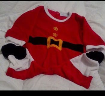 Grenouillère de Noël mixte 12/18mois in extenso