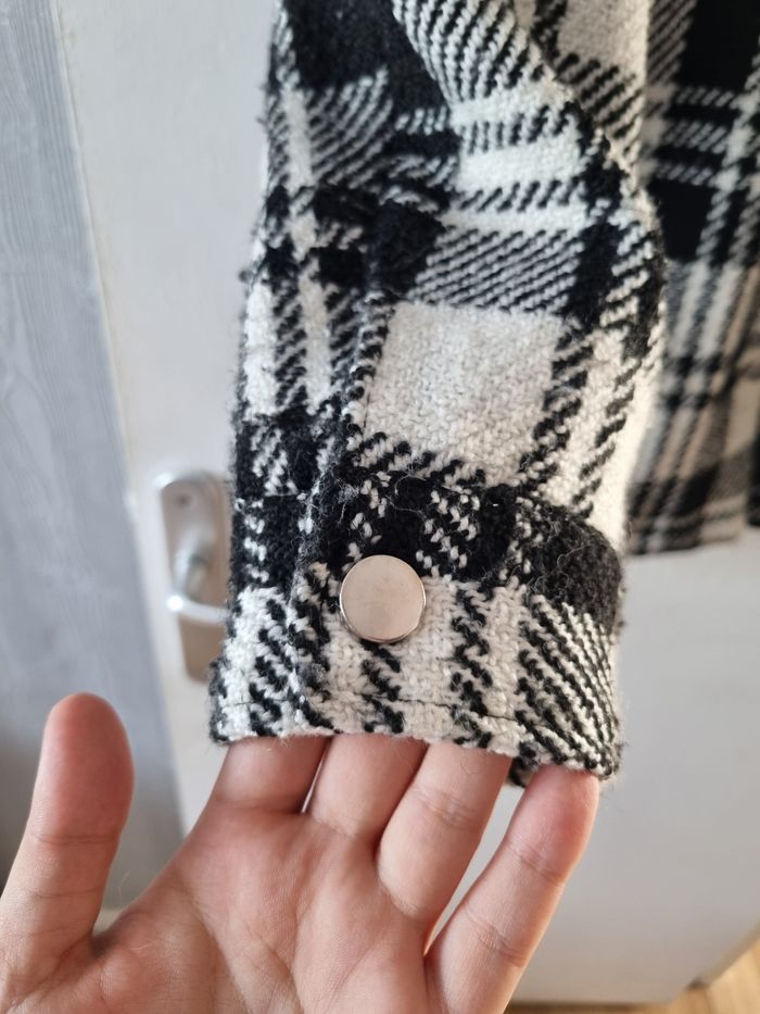 Manteau léger a carreaux - photo numéro 4