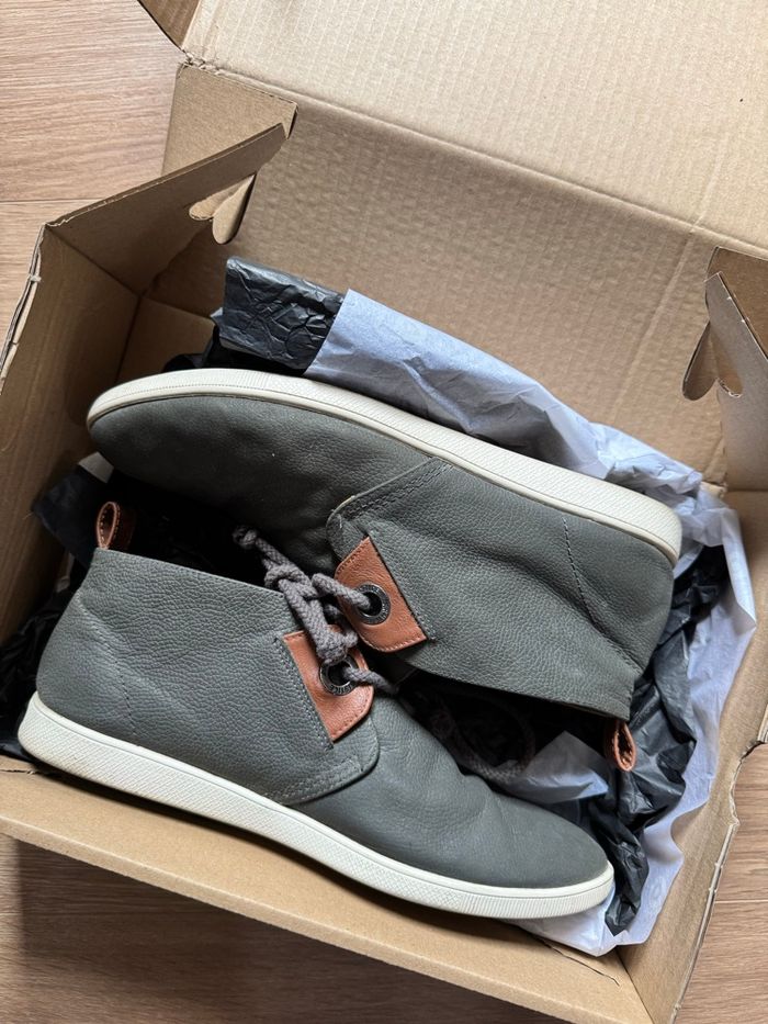 Chaussure habillée à lacets Armistice grise